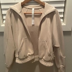 Lululemon brushed softstreme full zip